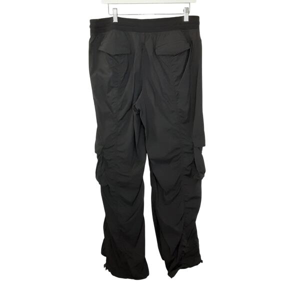 Lululemon Dance Studio Pants Relaxed Fit High Rise Cargo Pants Black Womens L - Picture 2 of 10